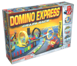 Domino Express Crazy Race doos Linkerhoek