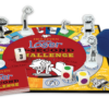 De inhoud van de doos van het bordspel Het Leven Van Een Loser 10-Second Challenge