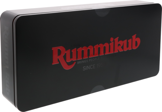 Rummikub Black Edition blik Linkerhoek