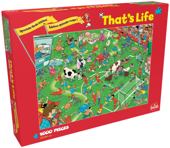 Limited Edition Belgium Football doos Linkerhoek