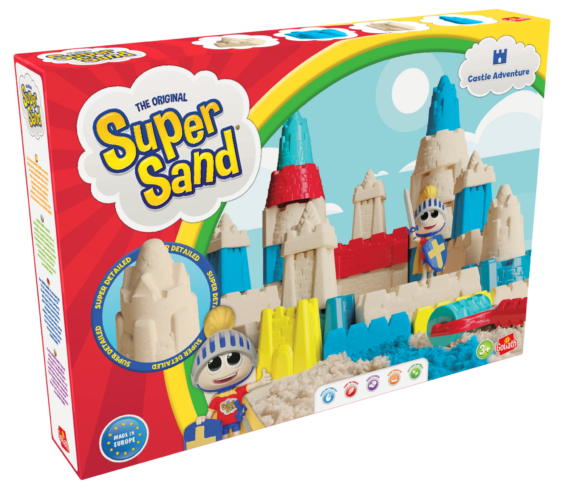 Super Sand Kastelen Avonturen doos Rechterhoek