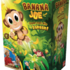 De doos van het kinderspel Banana Joe vanuit een rechterhoek