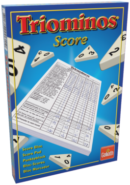 Triominos Scoreblok doos Rechterhoek