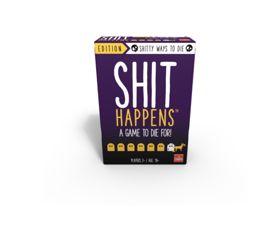 Shit Happens Shitty Ways To Die doos Voorkant