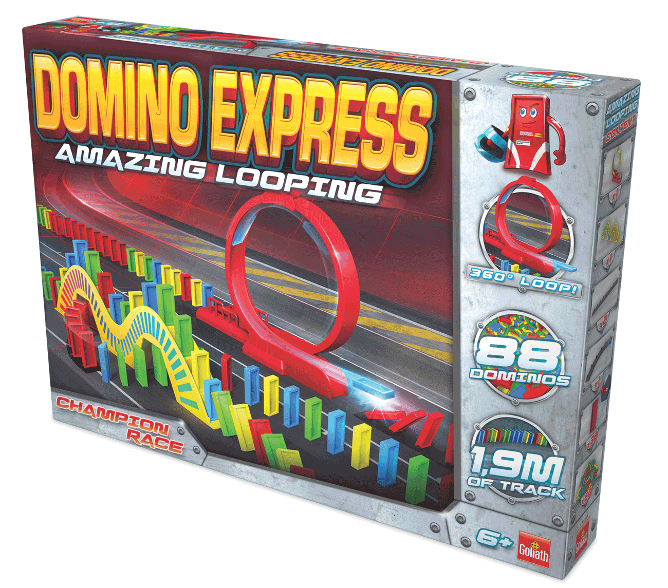 Draaien Bijdrager Enzovoorts Domino Express Amazing Looping - Goliath