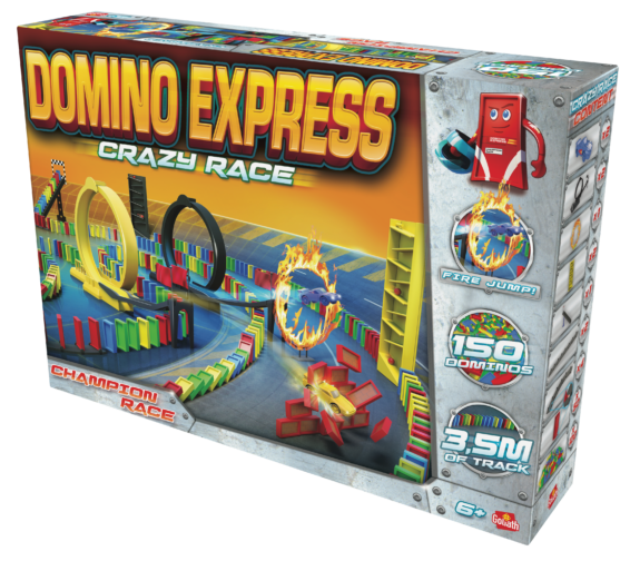 Domino Express Crazy Race doos Rechterhoek