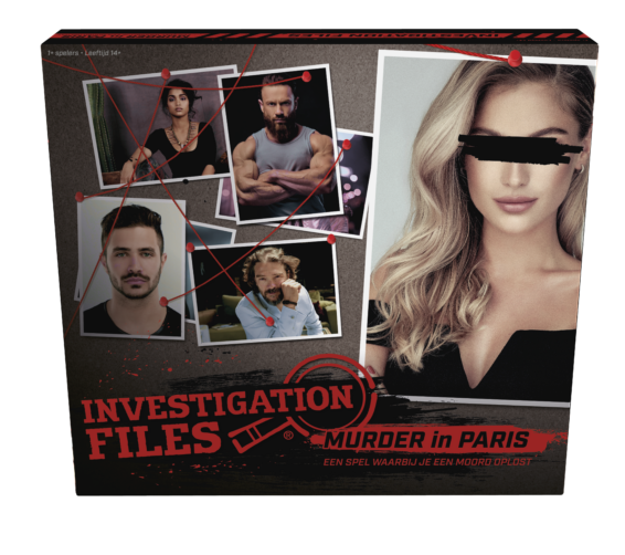 Investigation Files Murder in Paris doos Voorkant