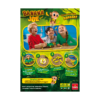 De achterkant van de doos van het kinderspel Banana Joe