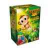 De doos van het kinderspel Banana Joe vanuit een linkerhoek