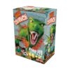 De doos van het spannende kinderspel Dino Crunch vanuit een rechterhoek