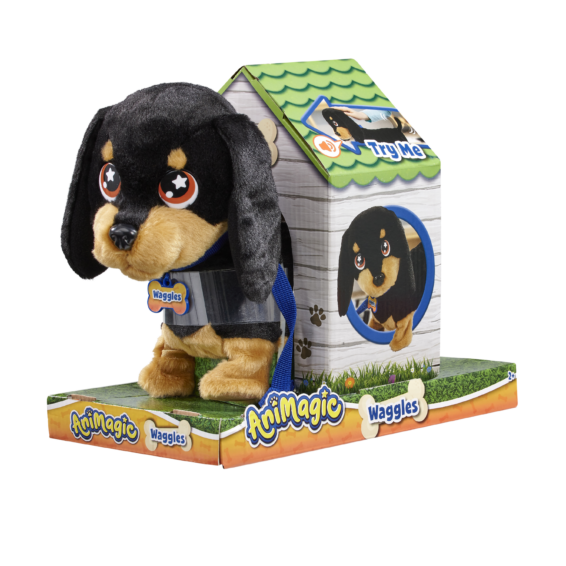 Animagic Waggles Dog verpakking Rechterhoek