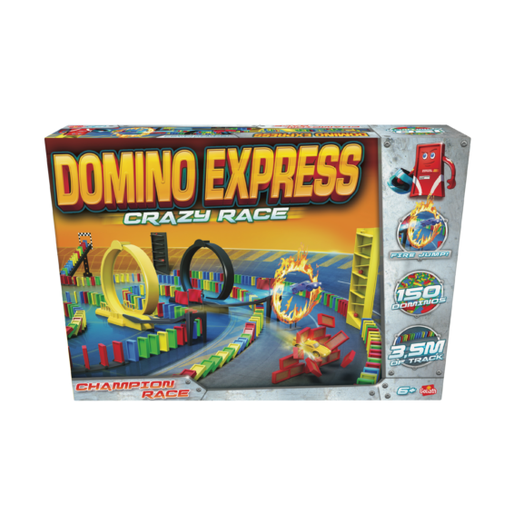 Domino Express Crazy Race doos Voorkant