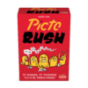 De voorkant van de doos van het partyspel Picto Rush