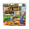 De voorkant van de doos van het actieve kinderspel De Vloer Is Lava