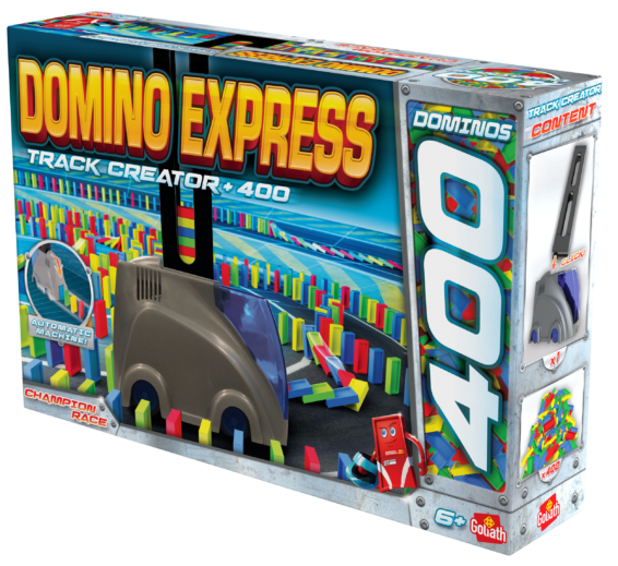 Domino Express Track Creator + 400 Tiles doos Rechterhoek