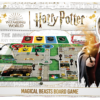 De voorkant van de doos van het spel Harry Potter Magical Beasts