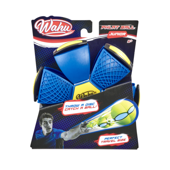 Wahu Phlat Ball Junior Blauw Voorkant