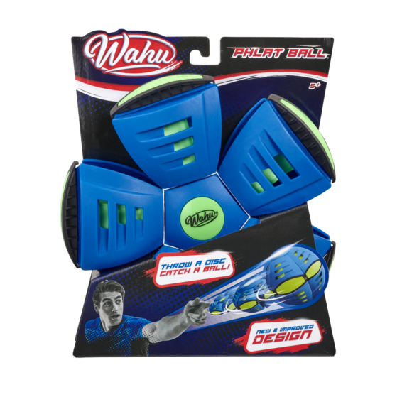 PD_921120.206_Wahu_Phlat_Ball_Classic_F Wahu Phlat Ball Classic Blauw Voorkant