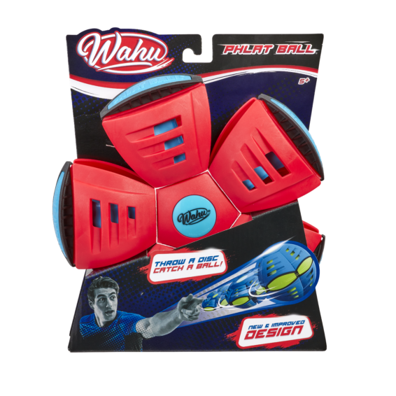 PD_921123.106_Wahu_Phlat_Ball_Classic_F1 Wahu Phlat Ball Classic Rood Voorkant