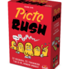 De doos van het partyspel Picto Rush vanuit een rechterhoek