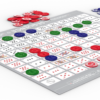 het speelbord van het strategische bordspel Sequence Jumbo Tube