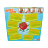 De achterkant van de doos van het kinderspel Wiggly Worms