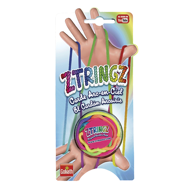 de voorkant van de verpakking van Ztringz