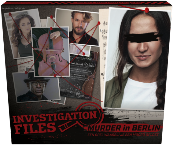 Investigation Files Murder in Paris doos Voorkant