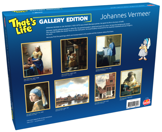 That's Life Gallery Edition Vermeer Achterkant