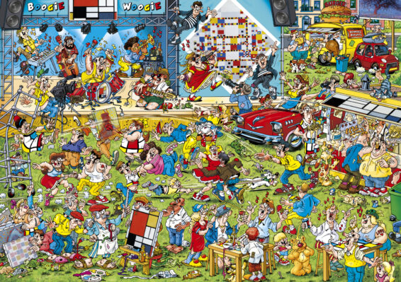 That's Life Gallery Edition Mondriaan Puzzel
