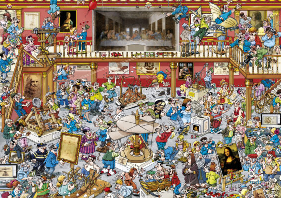 That's Life Gallery Edition Da Vinci Puzzel