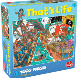 That's Life Puzzel Pirate doos Linkerhoek