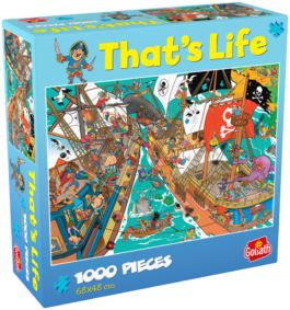 That's Life Puzzel Pirate doos Linkerhoek