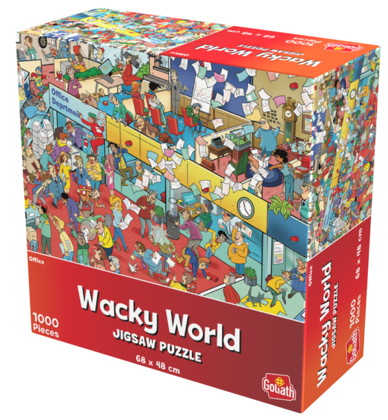 Wacky World Office doos Rechterhoek