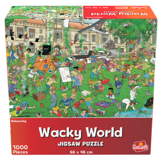 Wacky World University doos Voorkant