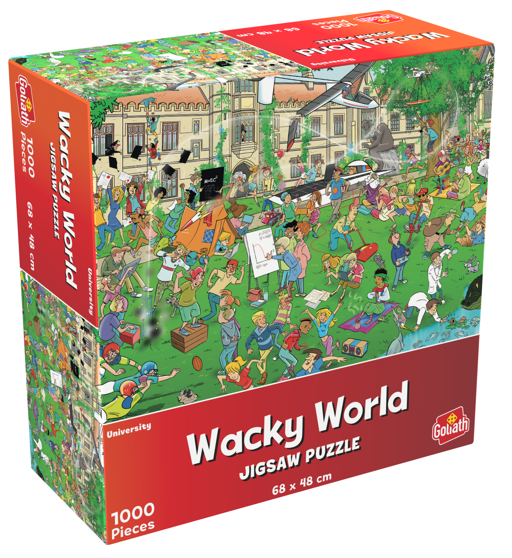 Wacky World University doos Linkerhoek