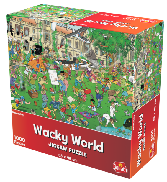 Wacky World University doos Rechterhoek