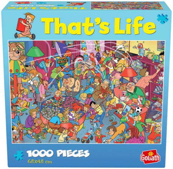 That's Life Puzzel Toyshop doos Voorkant