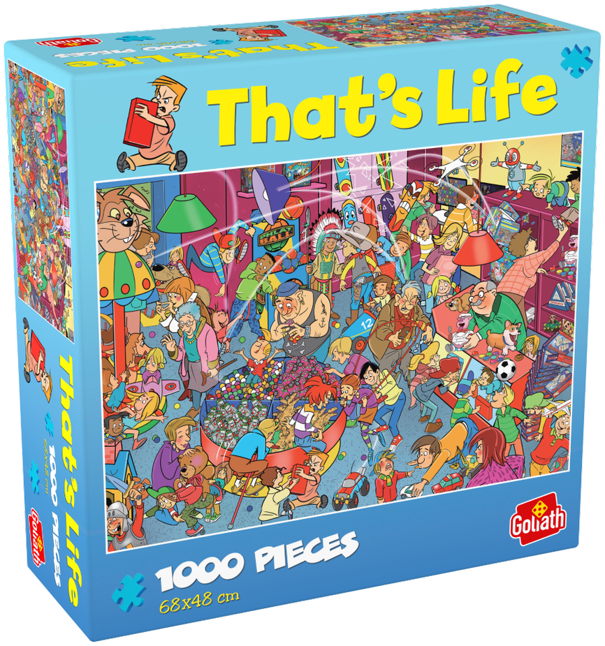 That's Life Puzzel Toyshop doos Linkerhoek