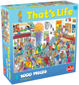 That's Life Puzzel Art Gallery doos Linkerhoek