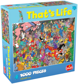 That's Life Puzzel Art Gallery doos Linkerhoek