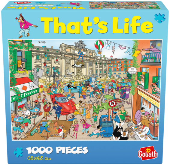 That's Life Puzzel Rome doos Voorkant