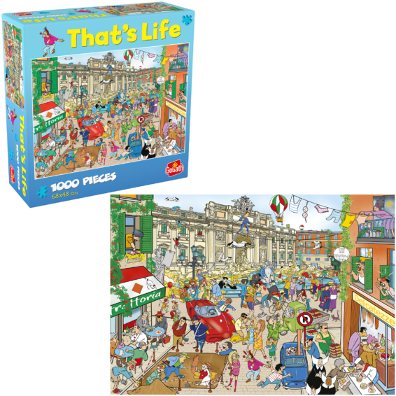 That's Life Puzzel Rome doos en Puzzel
