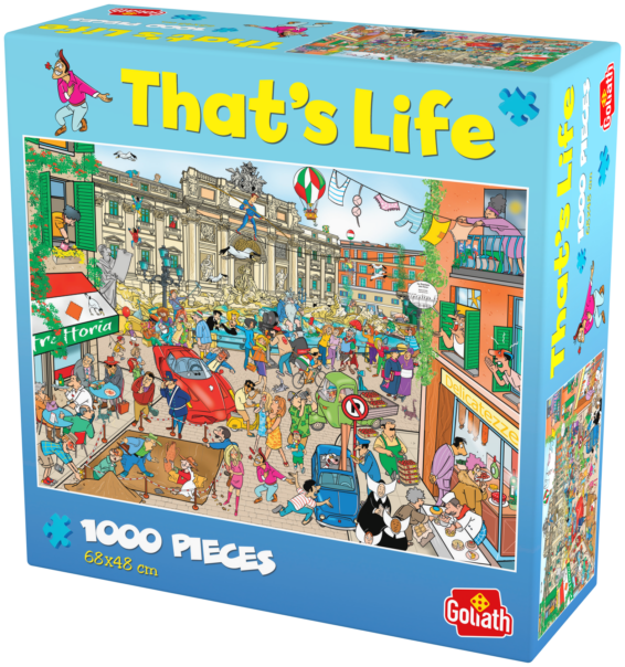 That's Life Puzzel Rome doos Rechterhoek