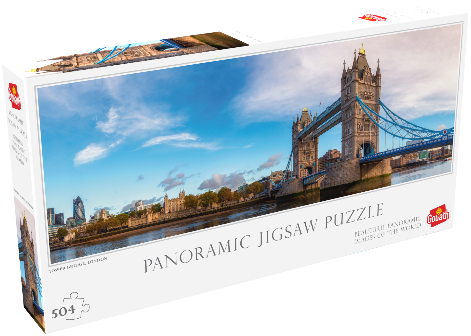 Vooroordeel procent geboren Panorama Puzzel 500pcs - Tower Bridge - Goliath