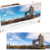 Panorama Puzzel Tower Bridge doos en Puzzel