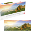 Panorama Puzzel Great Wall doos en Puzzel