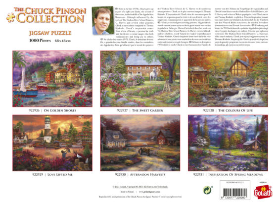 Chuck Pinson The Colours Of Life doos Achterkant
