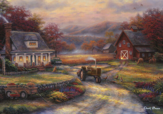 Chuck Pinson Afternoon Harvests Puzzel