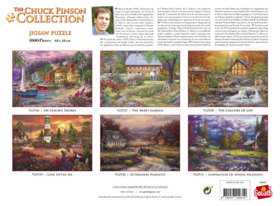Chuck Pinson Inspiration Of Spring Meadows doos Achterkant